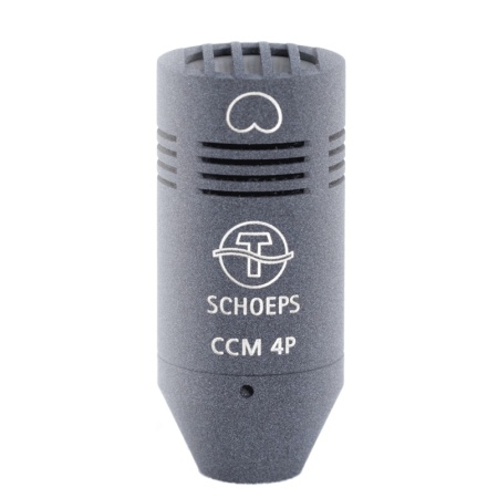 Schoeps CCM 4P U Compact Microphone for close pickup, cardioid, permanently attached cable, incl. SGC and premium case
