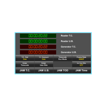 nomad touch timecodescreen