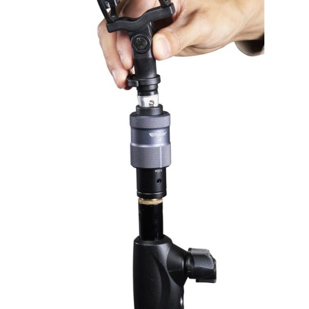 pcs-spigot_rycote_professional-connection-system_ryc185803_on-stand-with_accessory_500x